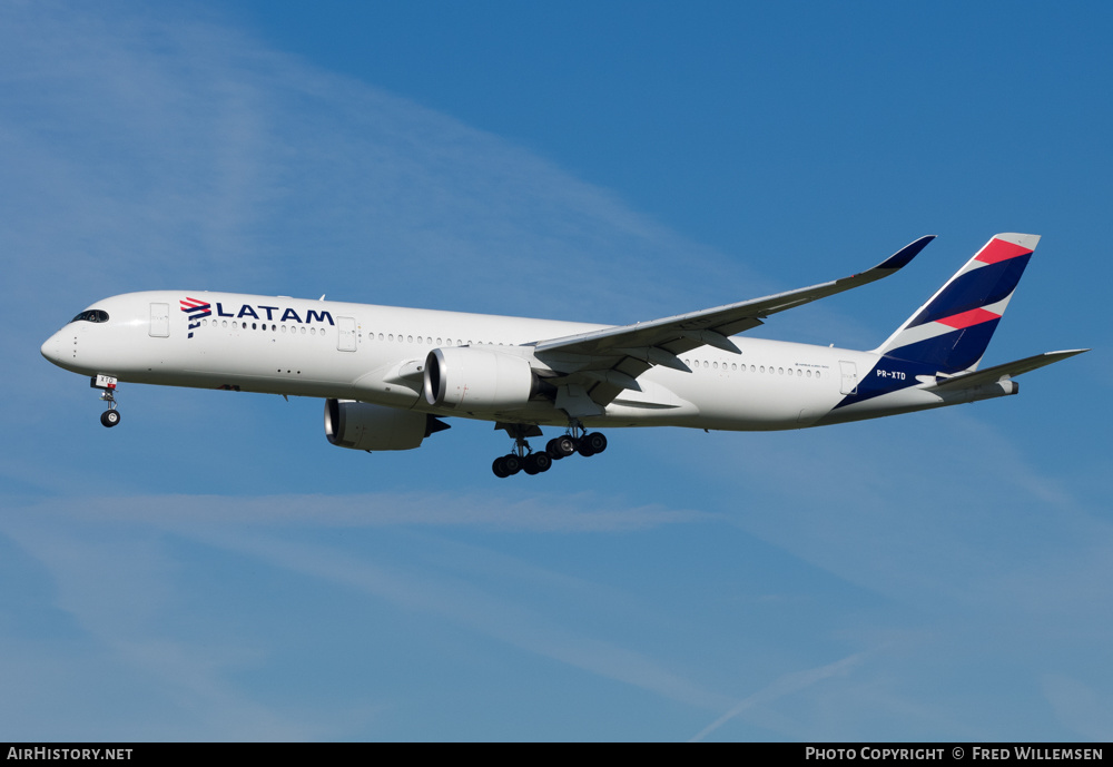 Aircraft Photo of PR-XTD | Airbus A350-941 | LATAM Airlines | AirHistory.net #271813