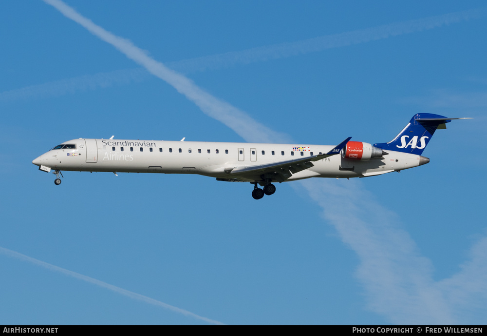 Aircraft Photo of EI-FPV | Bombardier CRJ-900LR (CL-600-2D24) | Scandinavian Airlines - SAS | AirHistory.net #271820