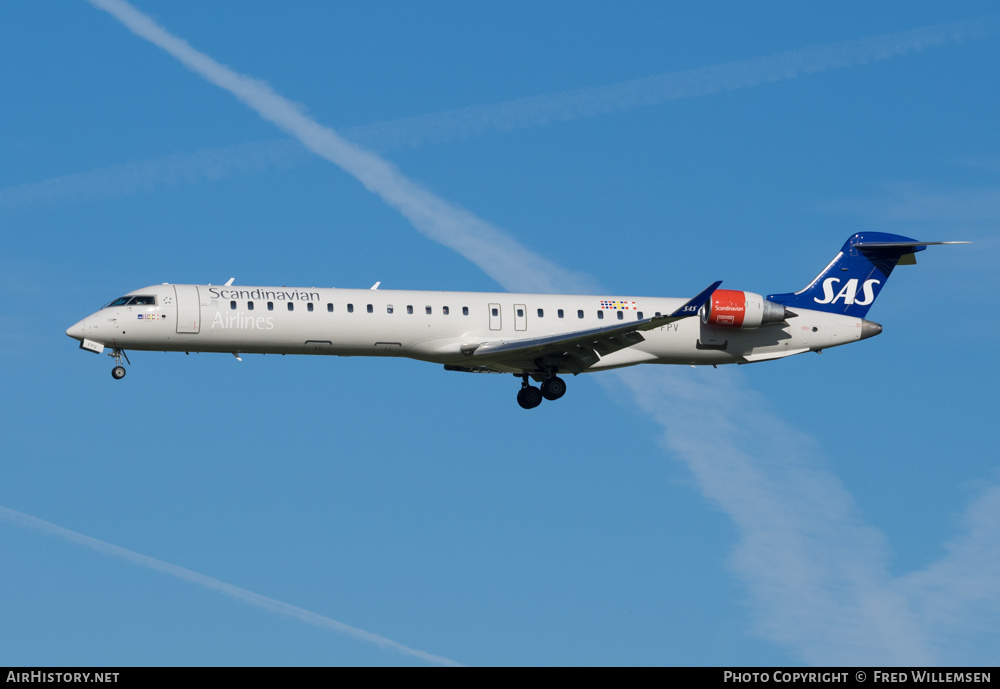 Aircraft Photo of EI-FPV | Bombardier CRJ-900LR (CL-600-2D24) | Scandinavian Airlines - SAS | AirHistory.net #271820