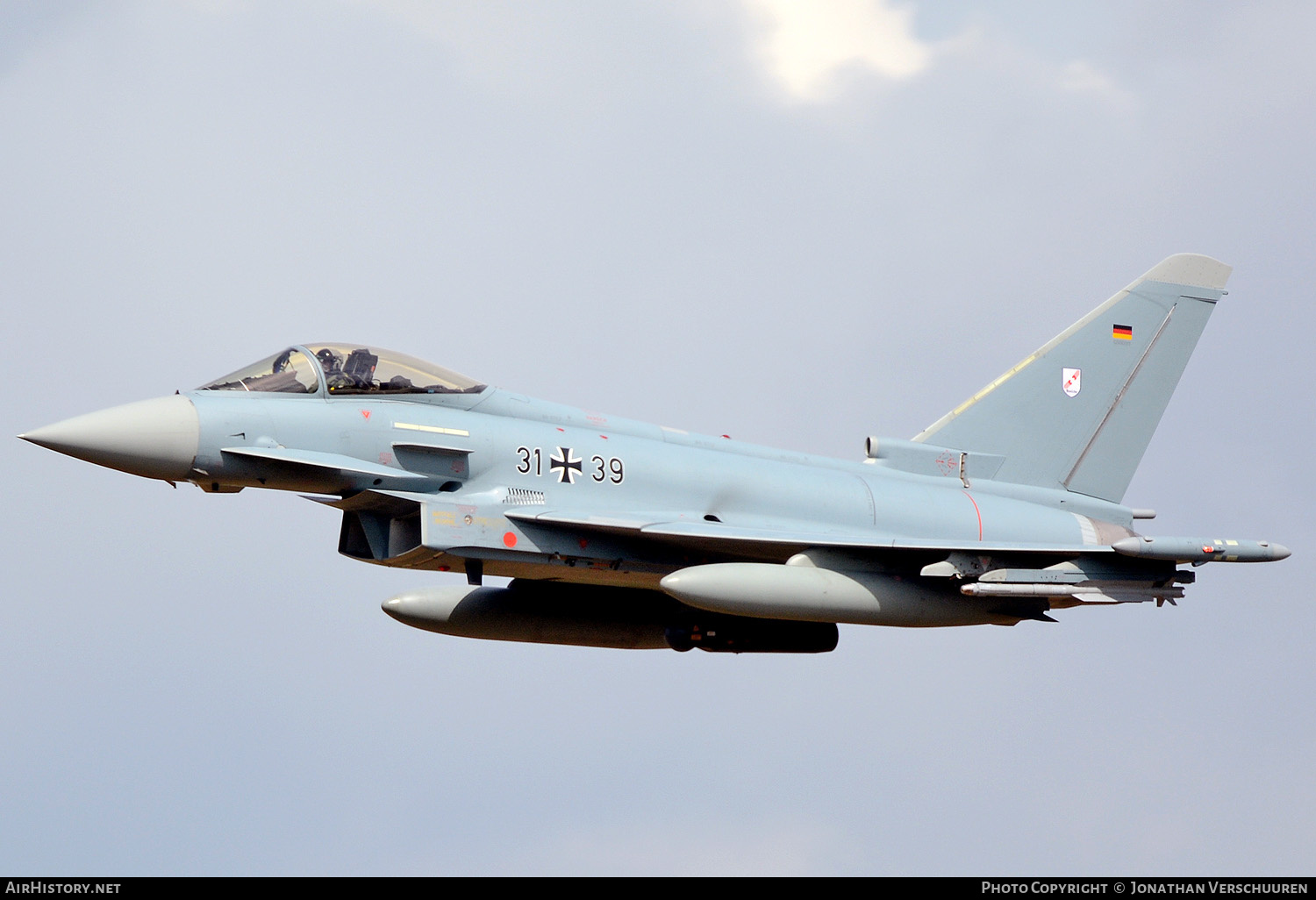 Aircraft Photo of 3139 | Eurofighter EF-2000 Typhoon S | Germany - Air Force | AirHistory.net #271828
