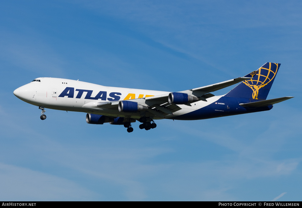 Aircraft Photo of N492MC | Boeing 747-47UF/SCD | Atlas Air | AirHistory.net #271829