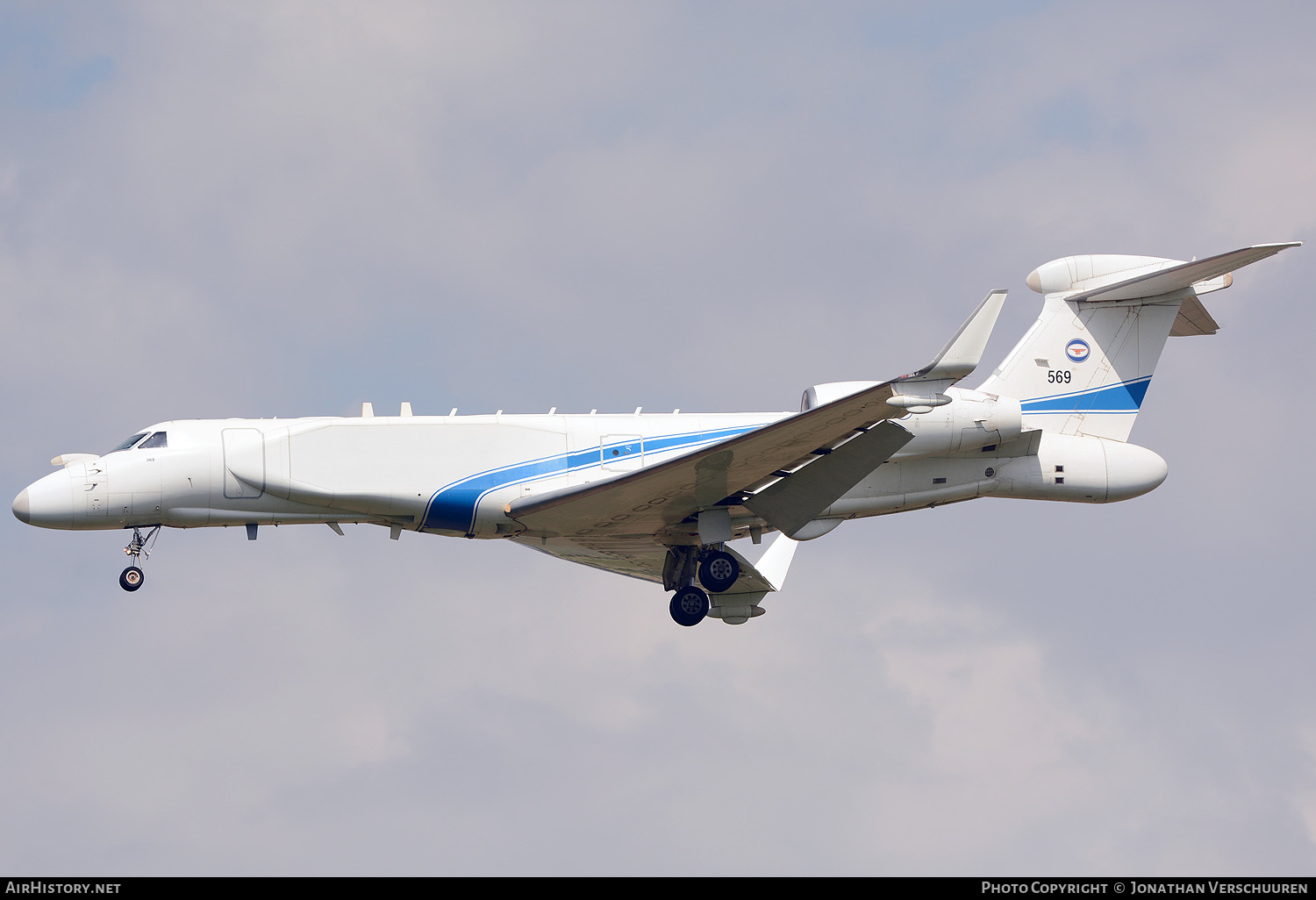 Aircraft Photo of 569 | Gulfstream Aerospace G-V-SP Gulfstream G550 Eitam | Israel - Air Force | AirHistory.net #271836