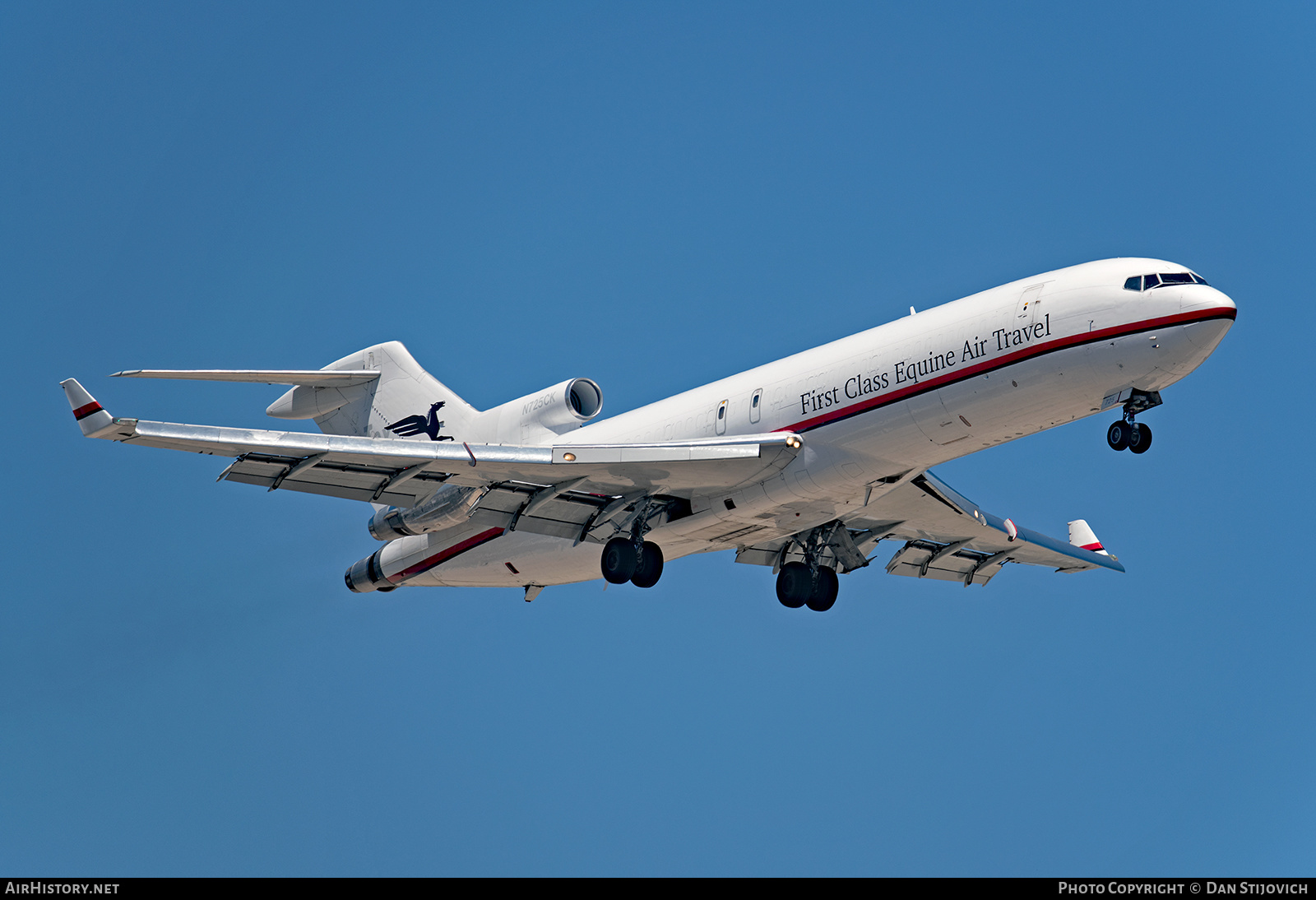 Aircraft Photo of N725CK | Boeing 727-224 | Tex Sutton Equine Air Transportation | AirHistory.net #271874