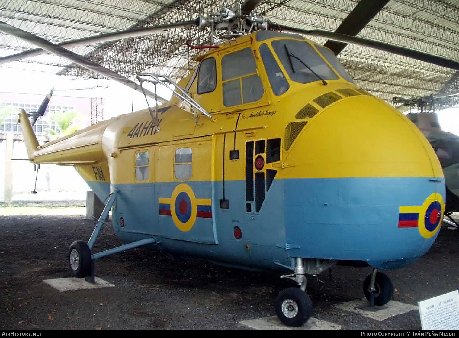 Aircraft Photo of 4AHR1 | Sikorsky UH-19B Chickasaw (S-55D) | Venezuela - Air Force | AirHistory.net #271879