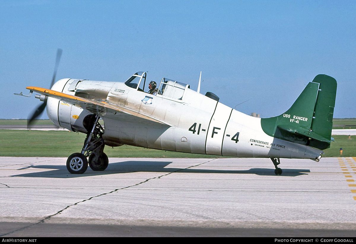 Aircraft Photo of N681S | Grumman FM-2 Wildcat | Confederate Air Force | USA - Navy | AirHistory.net #271880