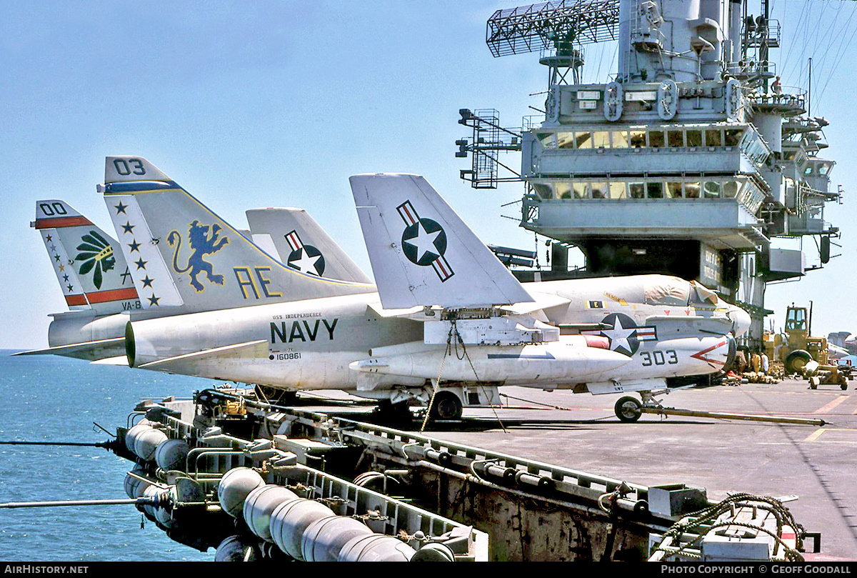 Aircraft Photo of 160861 | Vought A-7E Corsair II | USA - Navy | AirHistory.net #271889