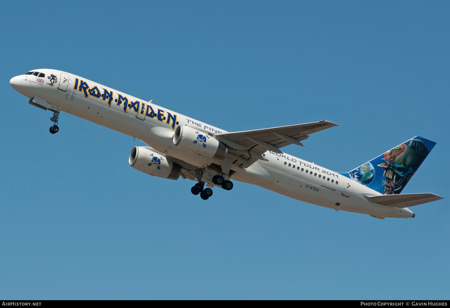 Aircraft Photo of G-STRX | Boeing 757-2Q8 | Iron Maiden | AirHistory.net #271892