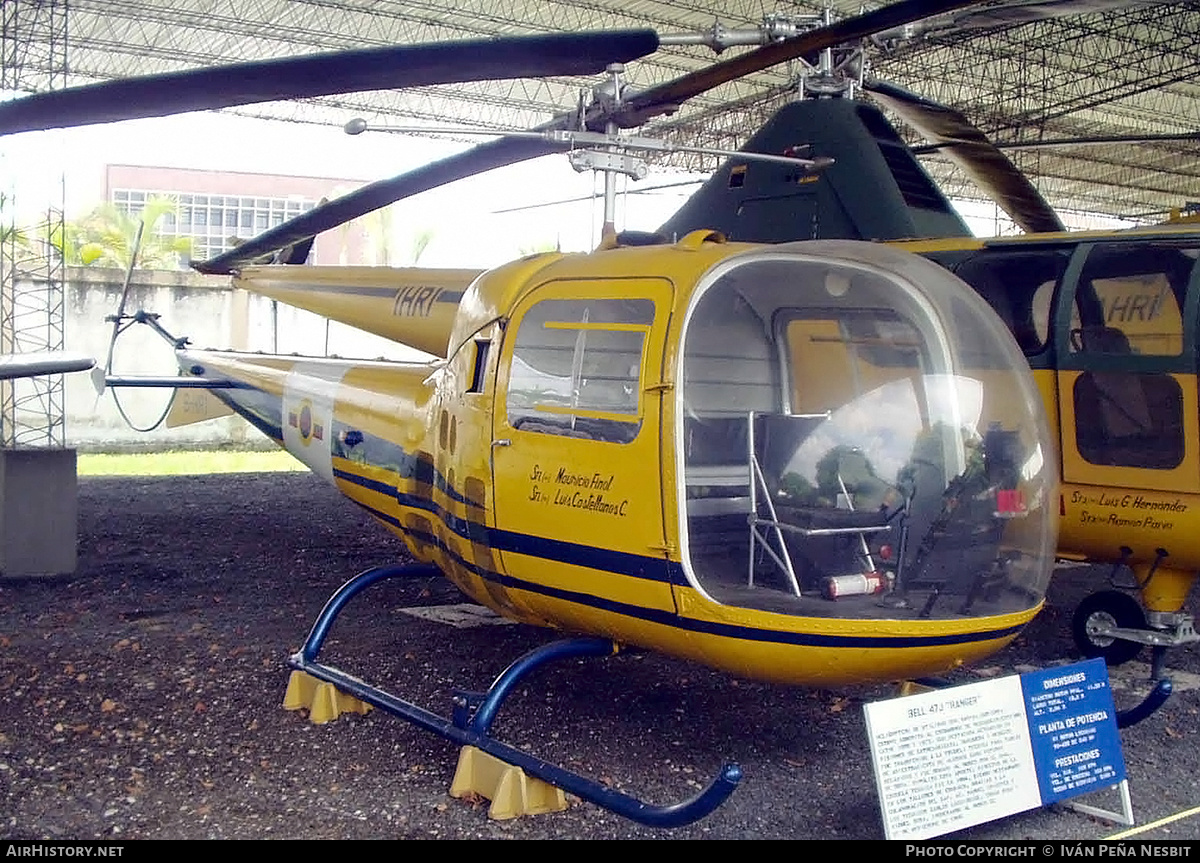 Aircraft Photo of 6HR1 | Bell 47J Ranger | Venezuela - Air Force | AirHistory.net #271912