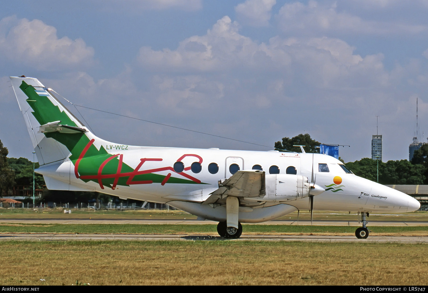 Aircraft Photo of LV-WCZ | British Aerospace BAe-3212 Jetstream Super 31 | LAER - Línea Aérea de Entre Ríos | AirHistory.net #271919