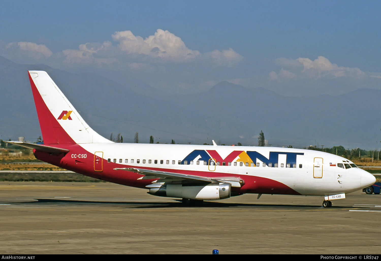 Aircraft Photo of CC-CSD | Boeing 737-204 | Avant Airlines | AirHistory.net #271937