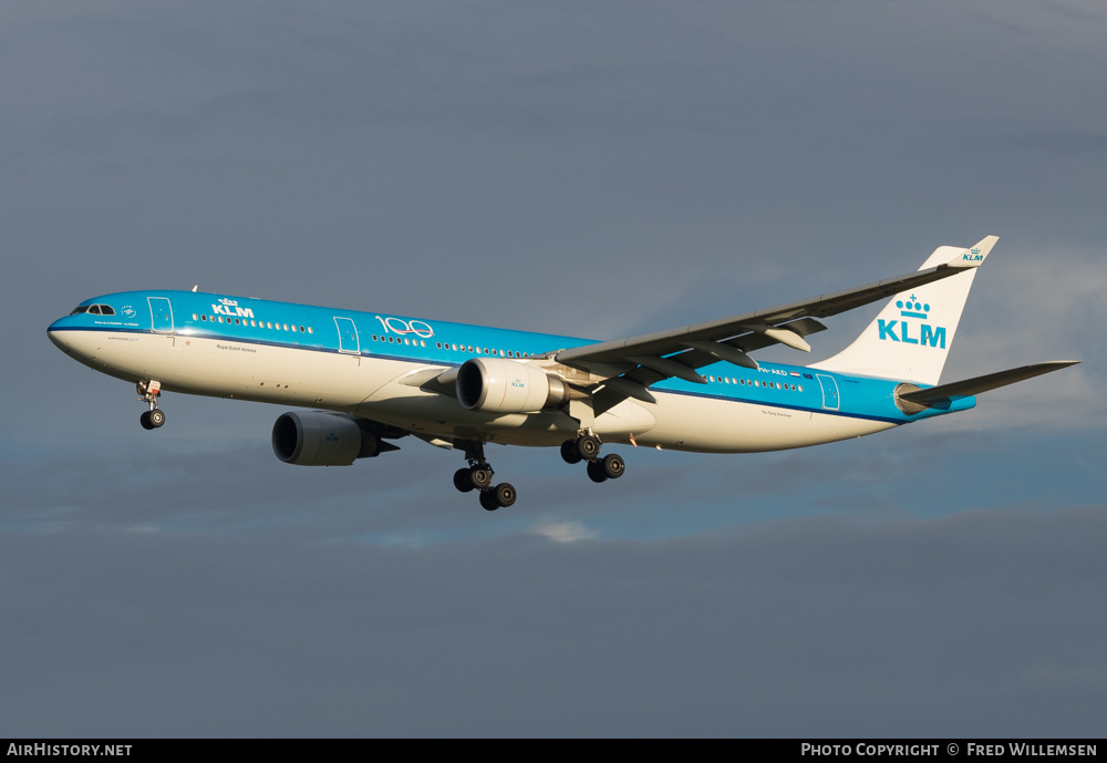 Aircraft Photo of PH-AKD | Airbus A330-303 | KLM - Royal Dutch Airlines | AirHistory.net #271938