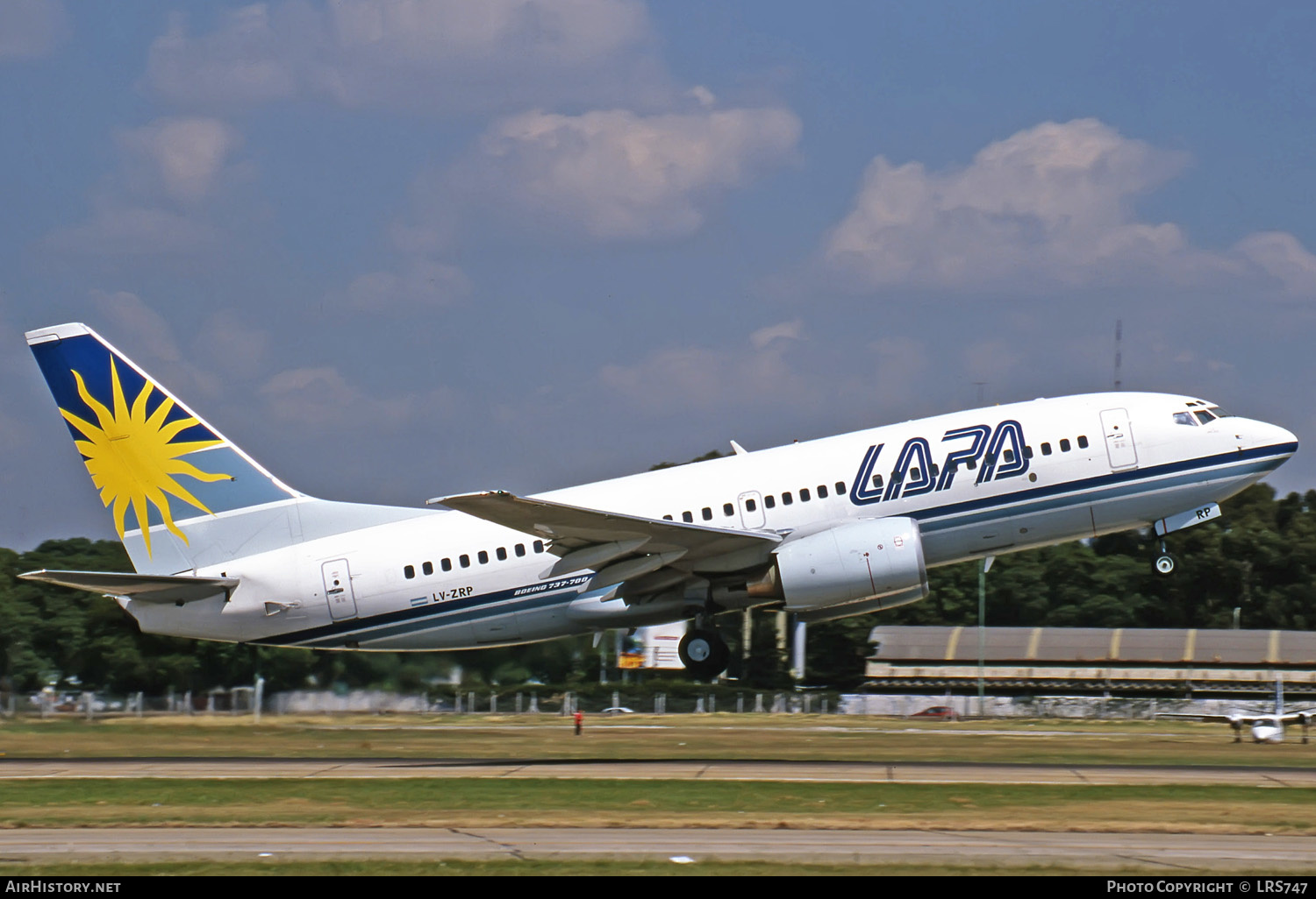 Aircraft Photo of LV-ZRP | Boeing 737-76N | LAPA - Líneas Aéreas Privadas Argentinas | AirHistory.net #271939