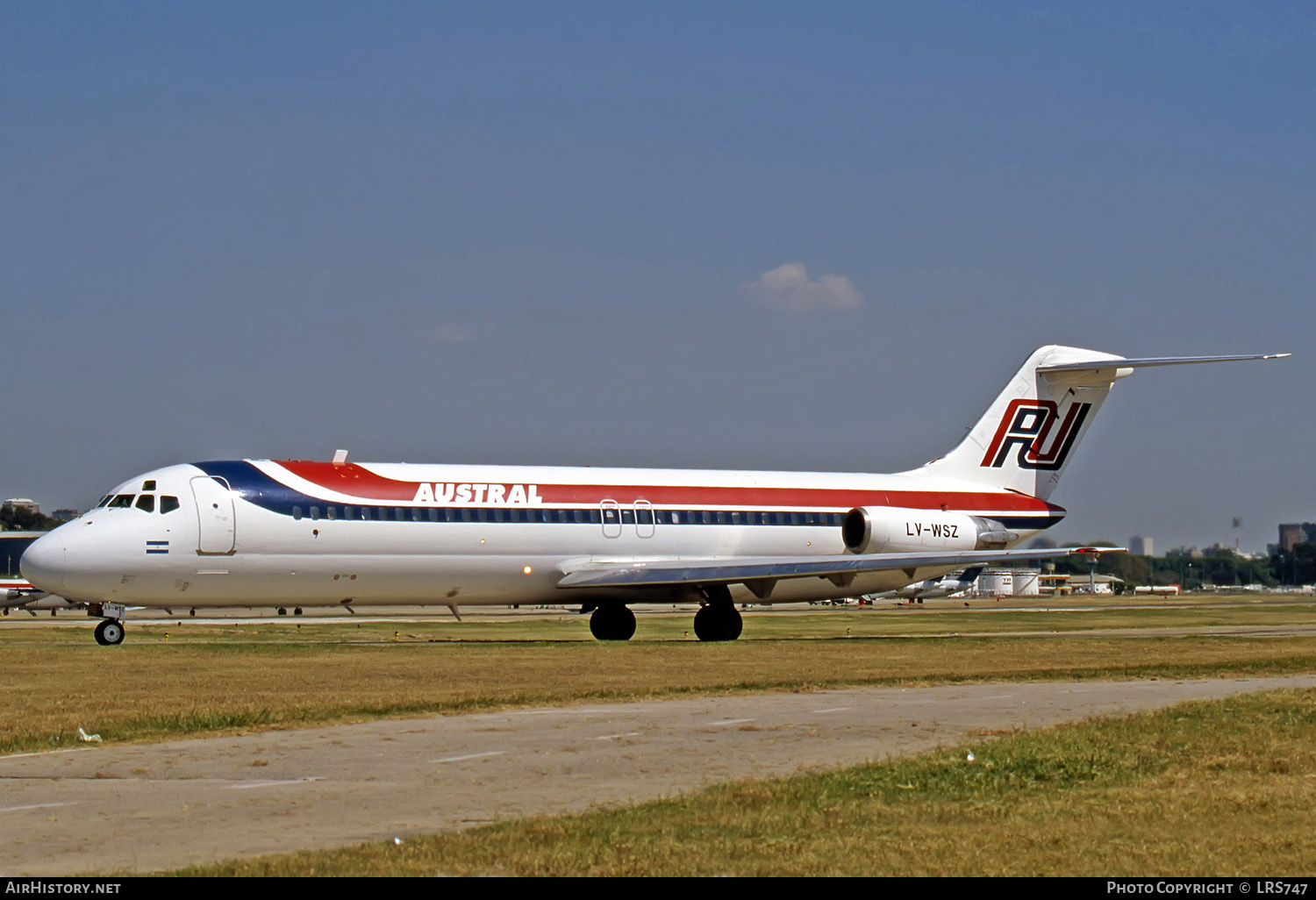 Aircraft Photo of LV-WSZ | McDonnell Douglas DC-9-31 | Austral Líneas Aéreas | AirHistory.net #271978