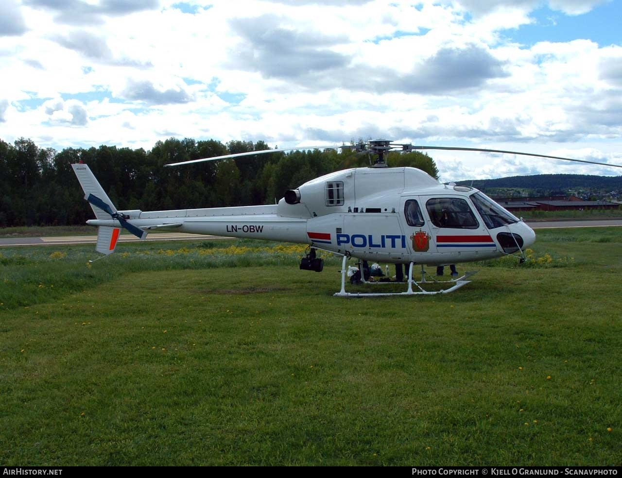 Aircraft Photo of LN-OBW | Aerospatiale AS-355N Ecureuil 2 | Politi | AirHistory.net #271988