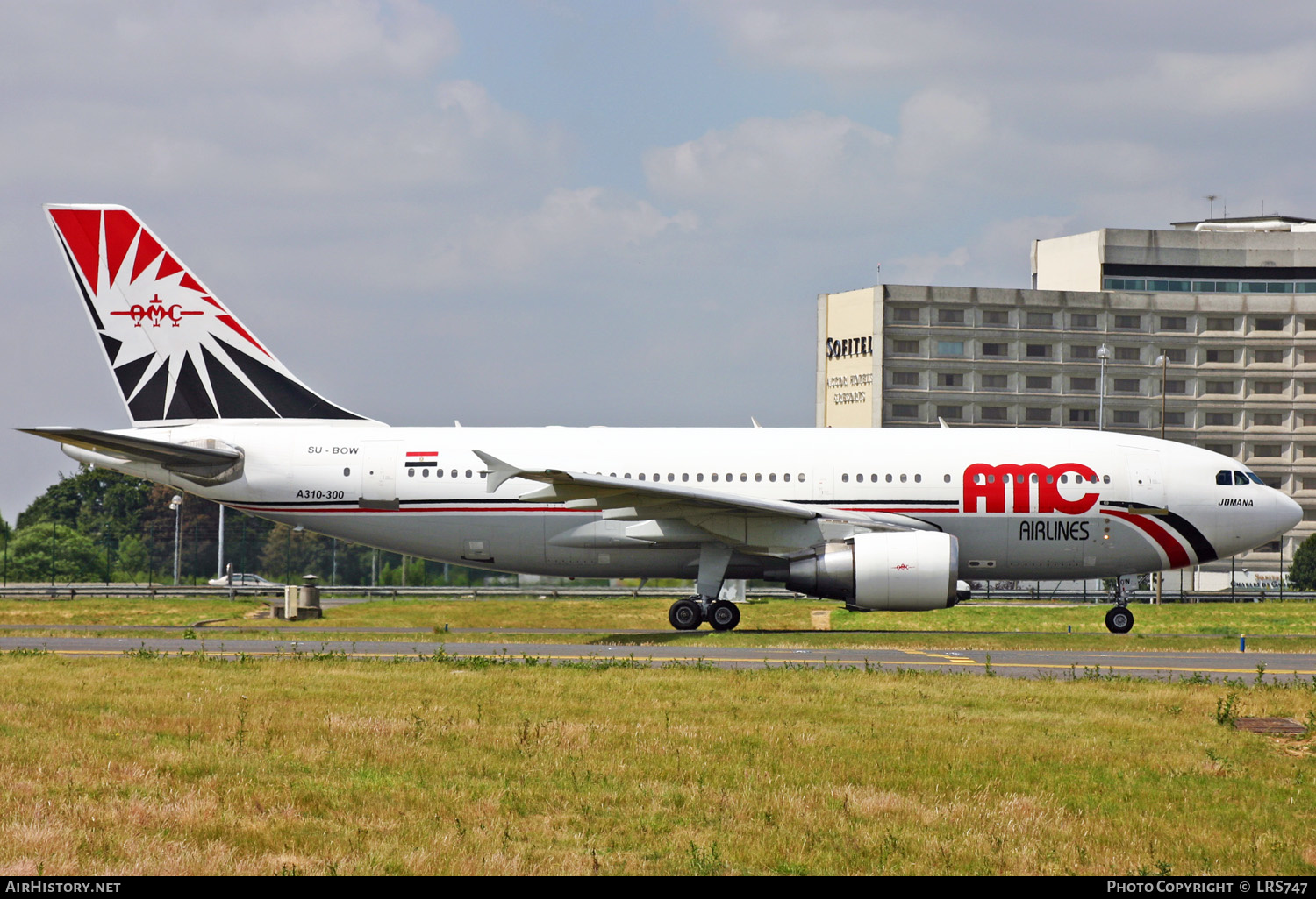 Aircraft Photo of SU-BOW | Airbus A310-322 | AMC Airlines | AirHistory.net #271989
