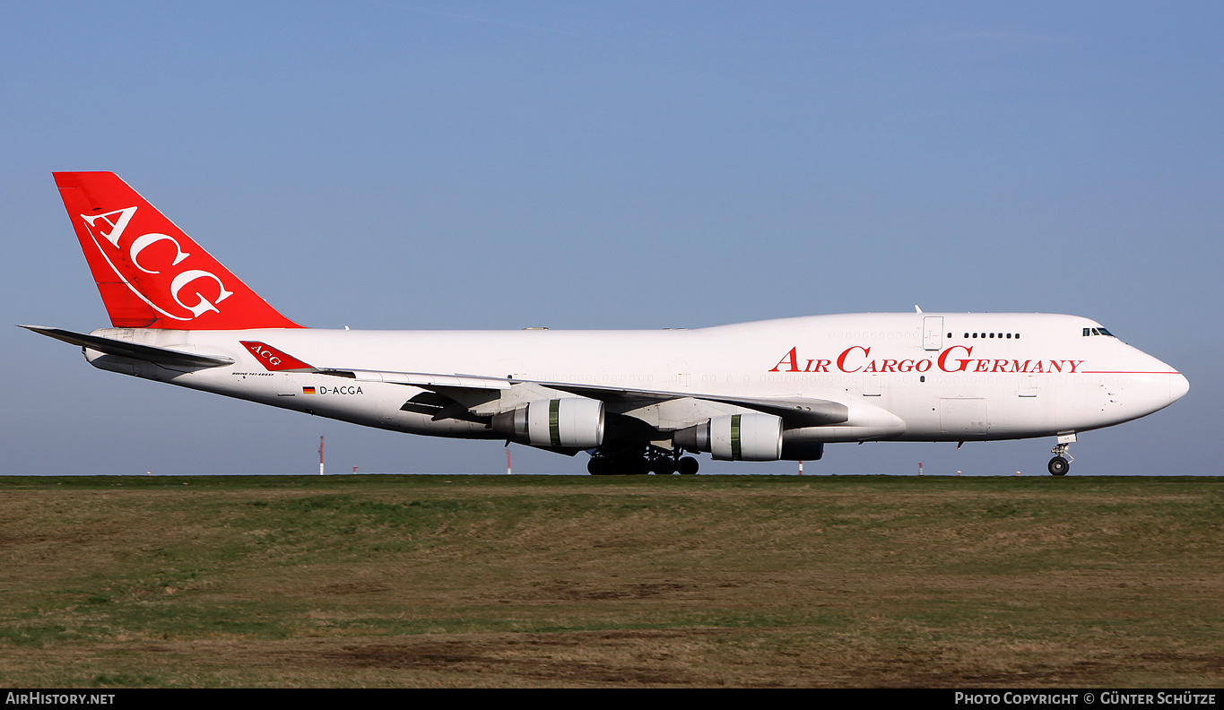 Aircraft Photo of D-ACGA | Boeing 747-409 | Air Cargo Germany - ACG | AirHistory.net #271990