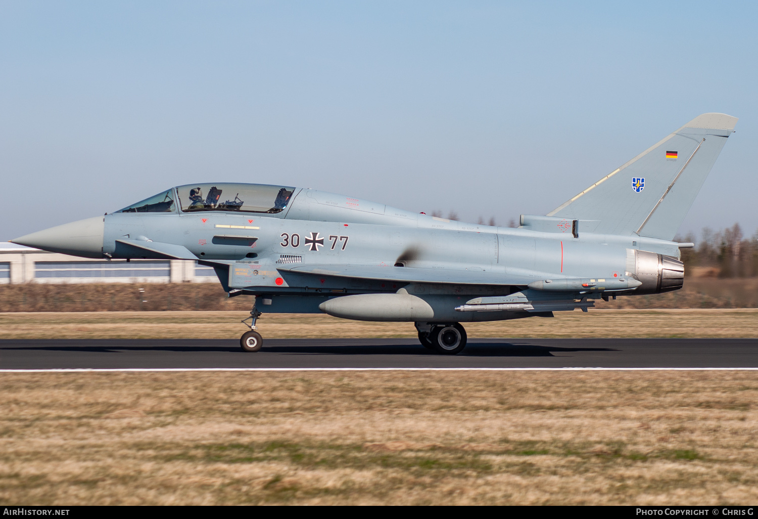 Aircraft Photo of 3077 | Eurofighter EF-2000 Typhoon T | Germany - Air Force | AirHistory.net #272017