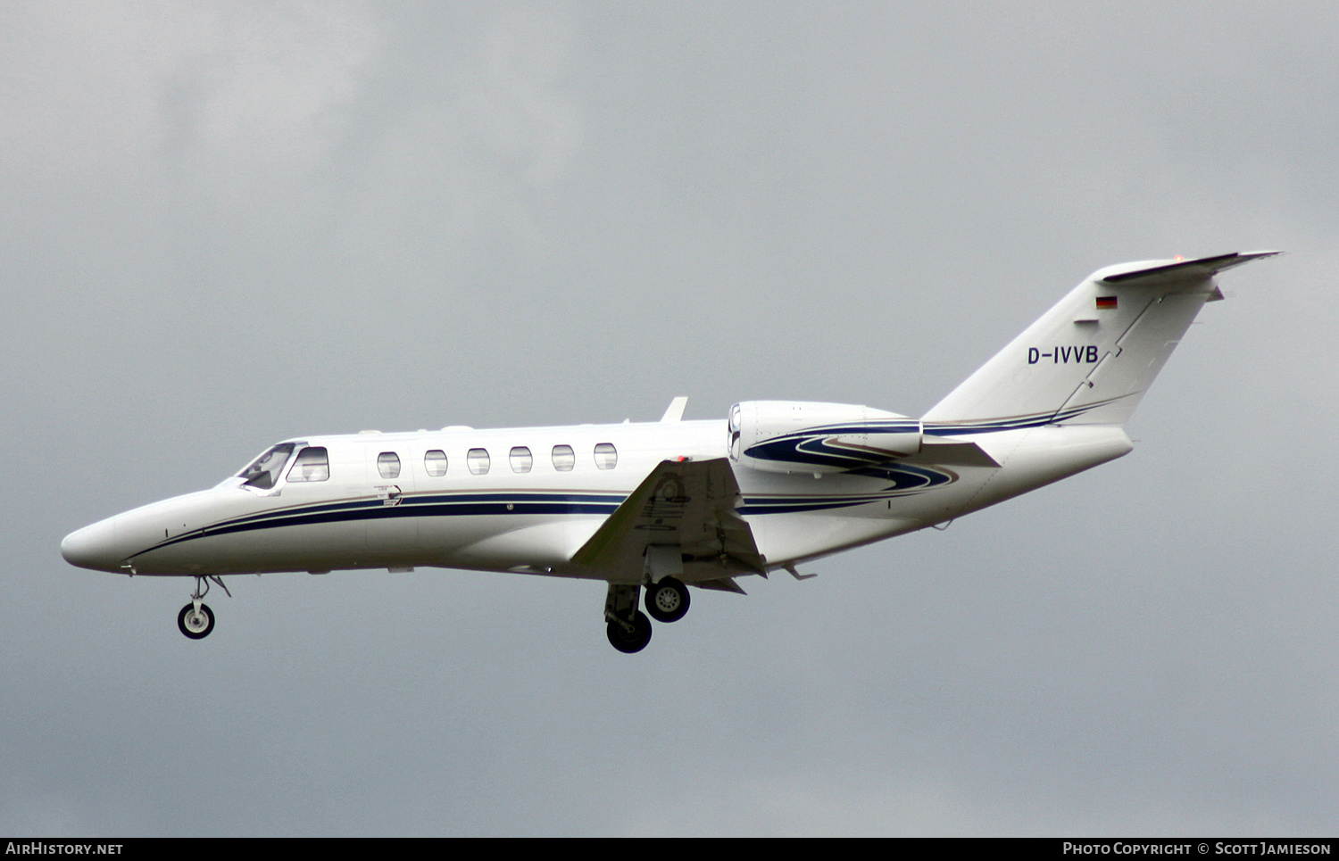 Aircraft Photo of D-IVVB | Cessna 525A CitationJet CJ2+ | AirHistory.net #272051