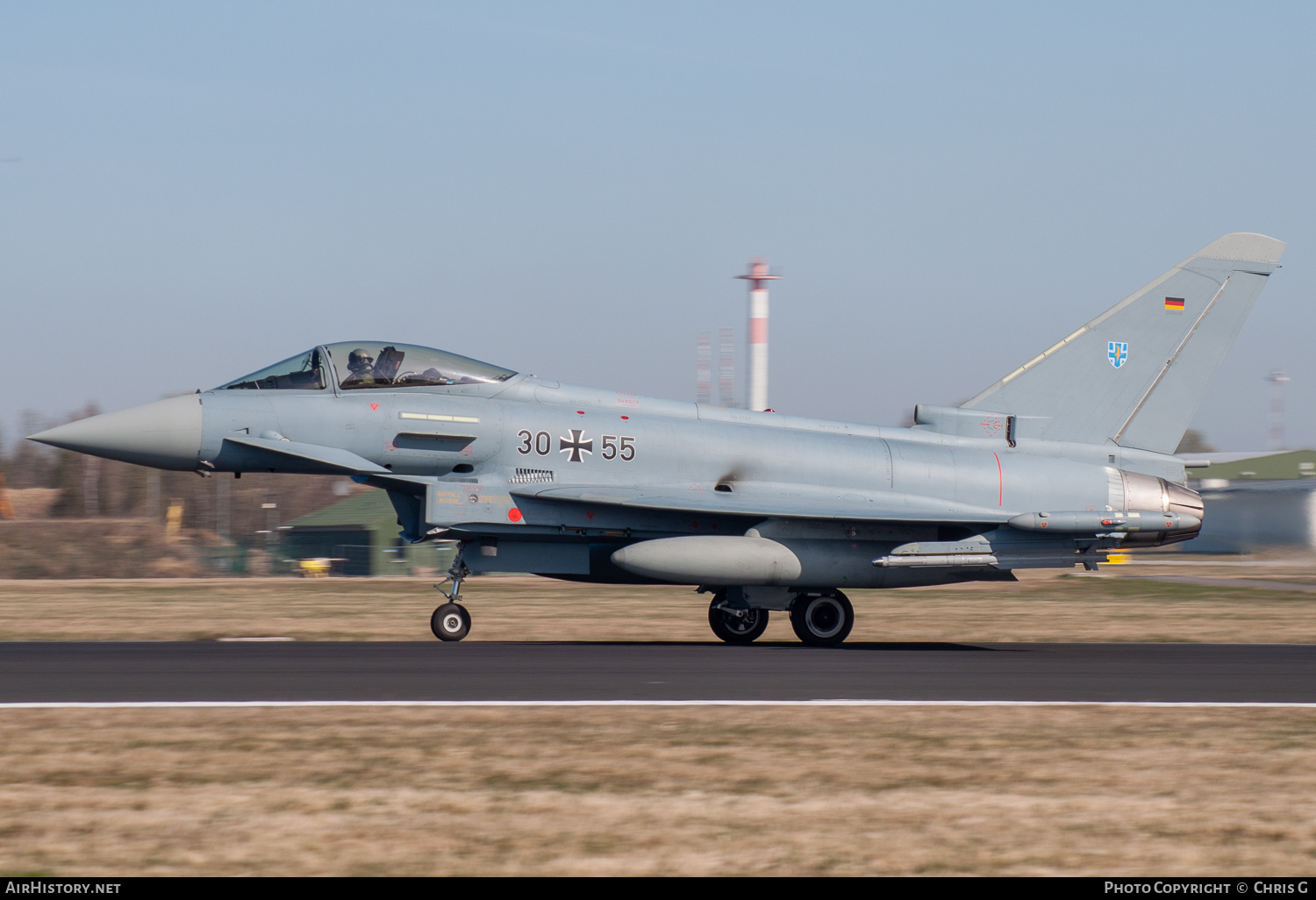 Aircraft Photo of 3055 | Eurofighter EF-2000 Typhoon S | Germany - Air Force | AirHistory.net #272053