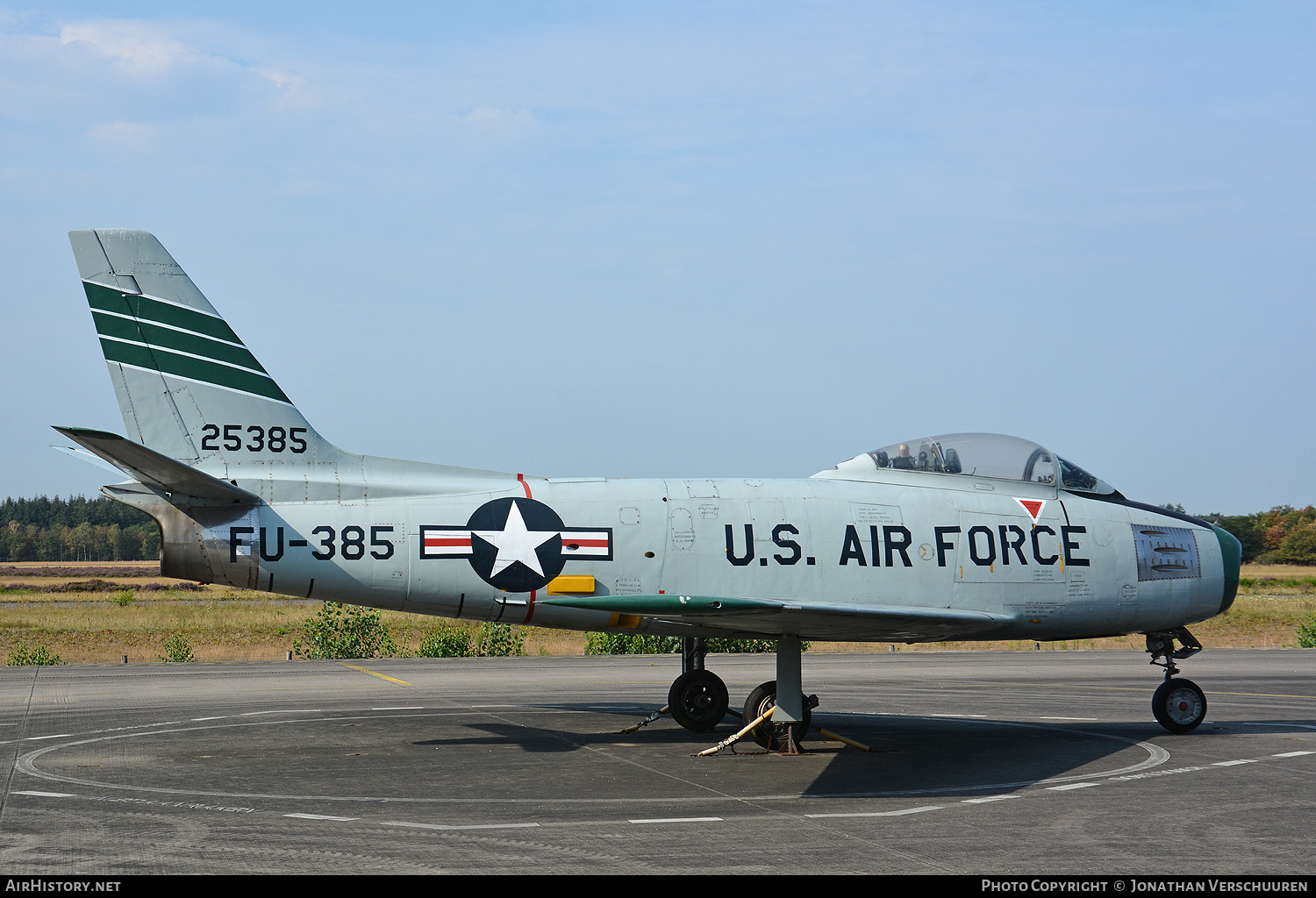 Aircraft Photo of 52-5385 / 25385 | North American F-86F Sabre | USA - Air Force | AirHistory.net #272057