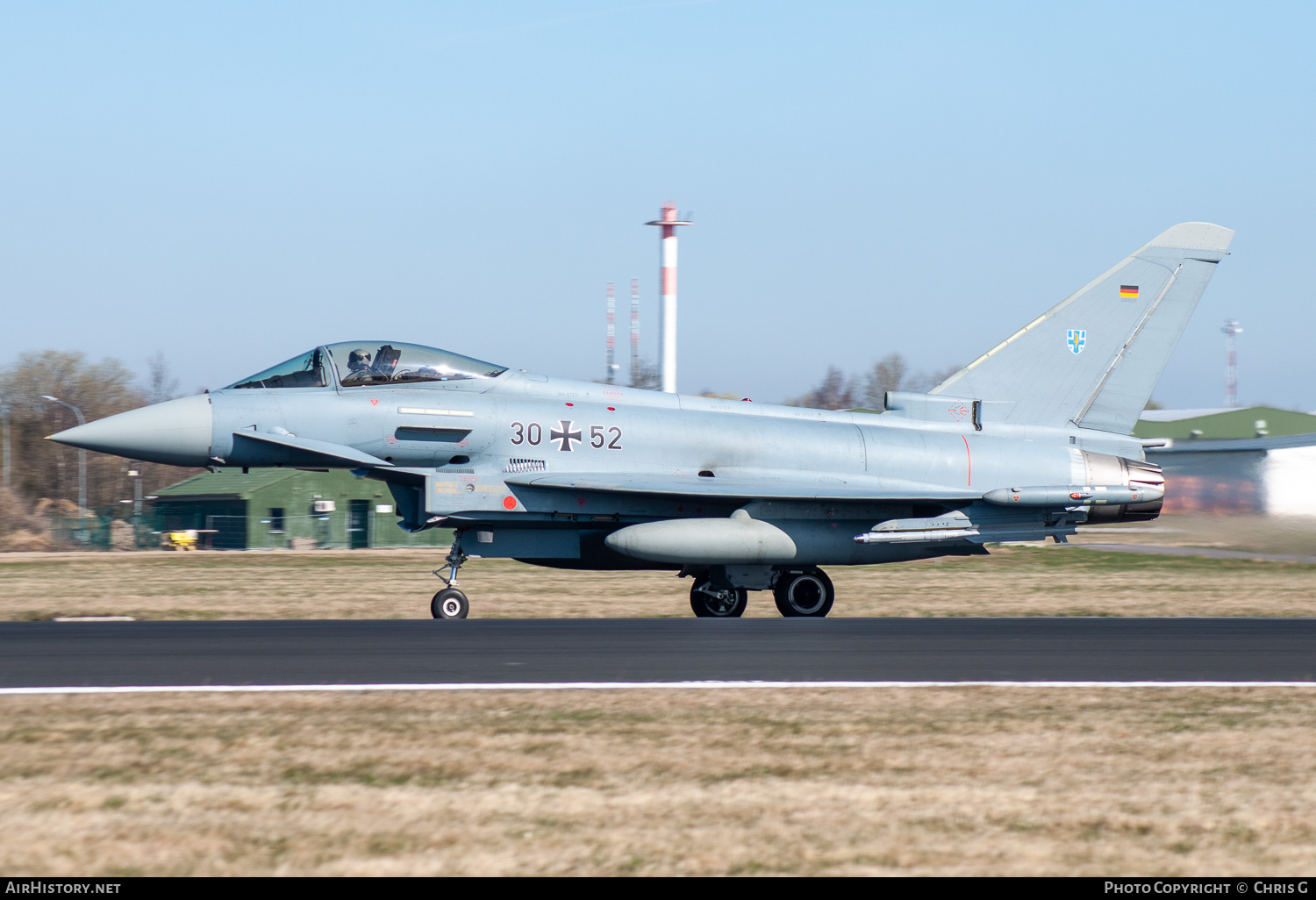 Aircraft Photo of 3052 | Eurofighter EF-2000 Typhoon S | Germany - Air Force | AirHistory.net #272065
