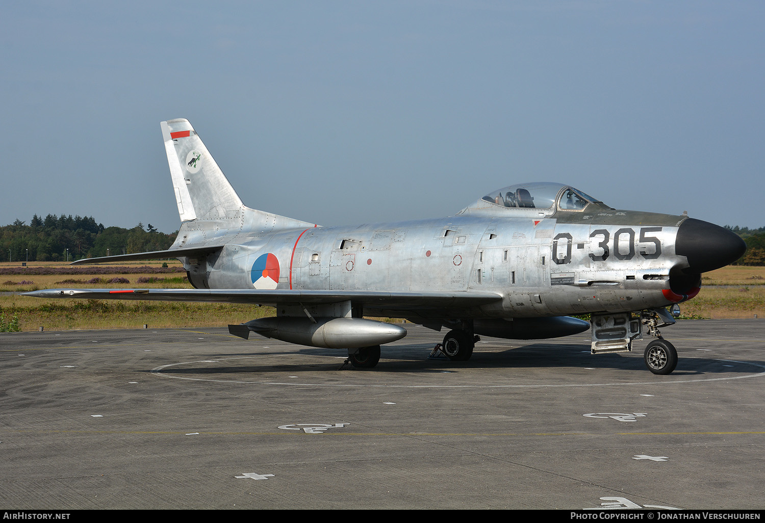 Aircraft Photo of Q-305 | North American F-86K Sabre | Netherlands - Air Force | AirHistory.net #272071