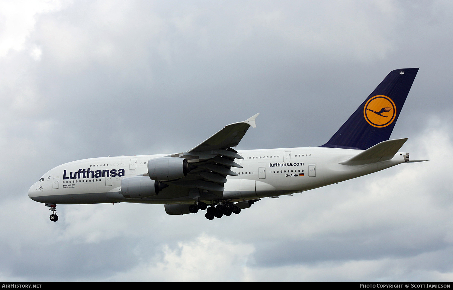 Aircraft Photo of D-AIMA | Airbus A380-841 | Lufthansa | AirHistory.net #272075