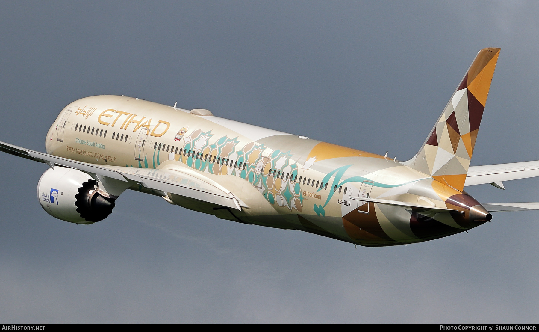 Aircraft Photo of A6-BLN | Boeing 787-9 Dreamliner | Etihad Airways | AirHistory.net #272080
