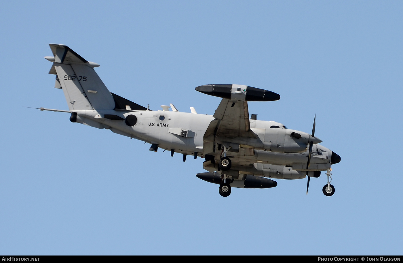 Aircraft Photo of 89-0275 / 90275 | Beech RC-12X Huron (A200CT) | USA - Army | AirHistory.net #272096