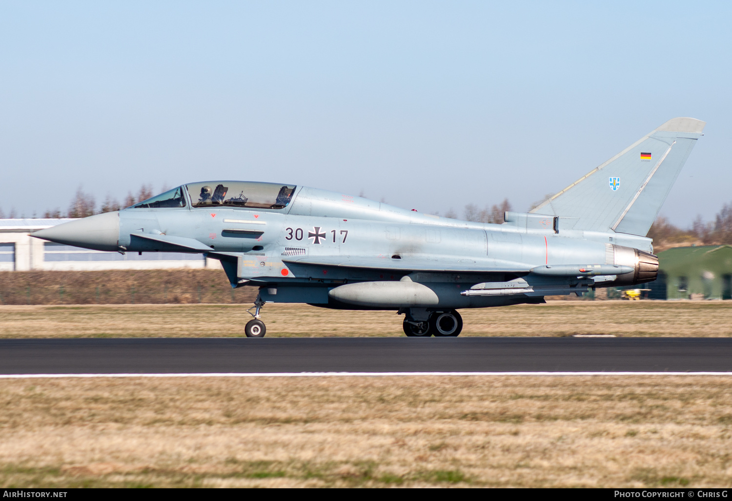 Aircraft Photo of 3017 | Eurofighter EF-2000 Typhoon T | Germany - Air Force | AirHistory.net #272109