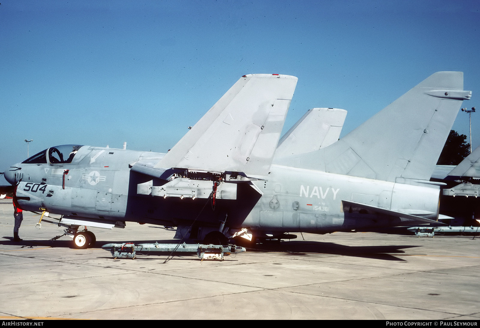 Aircraft Photo of 154381 | LTV A-7B Corsair II | USA - Navy | AirHistory.net #272113