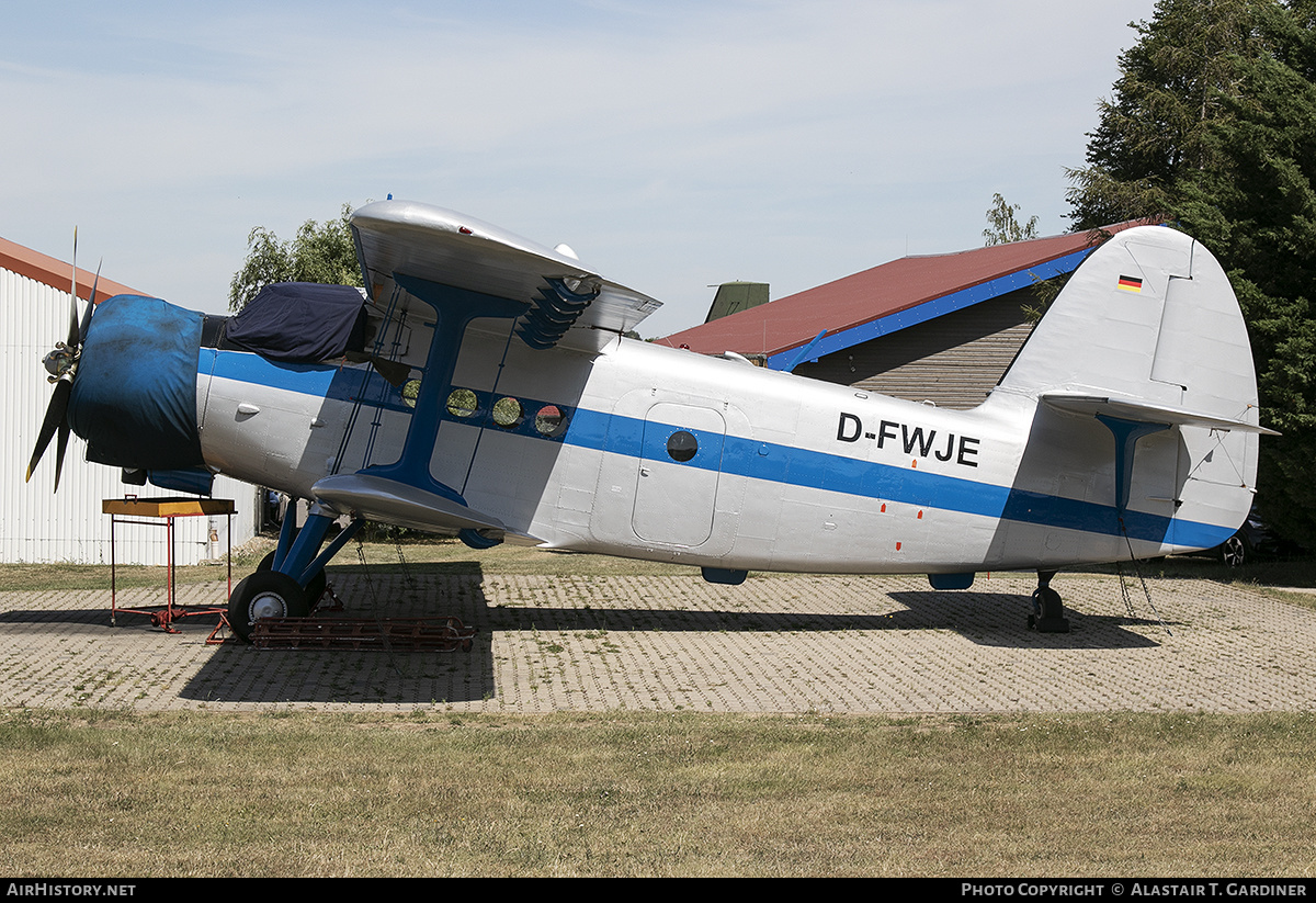 Aircraft Photo of D-FWJE | Antonov An-2TD | AirHistory.net #272116
