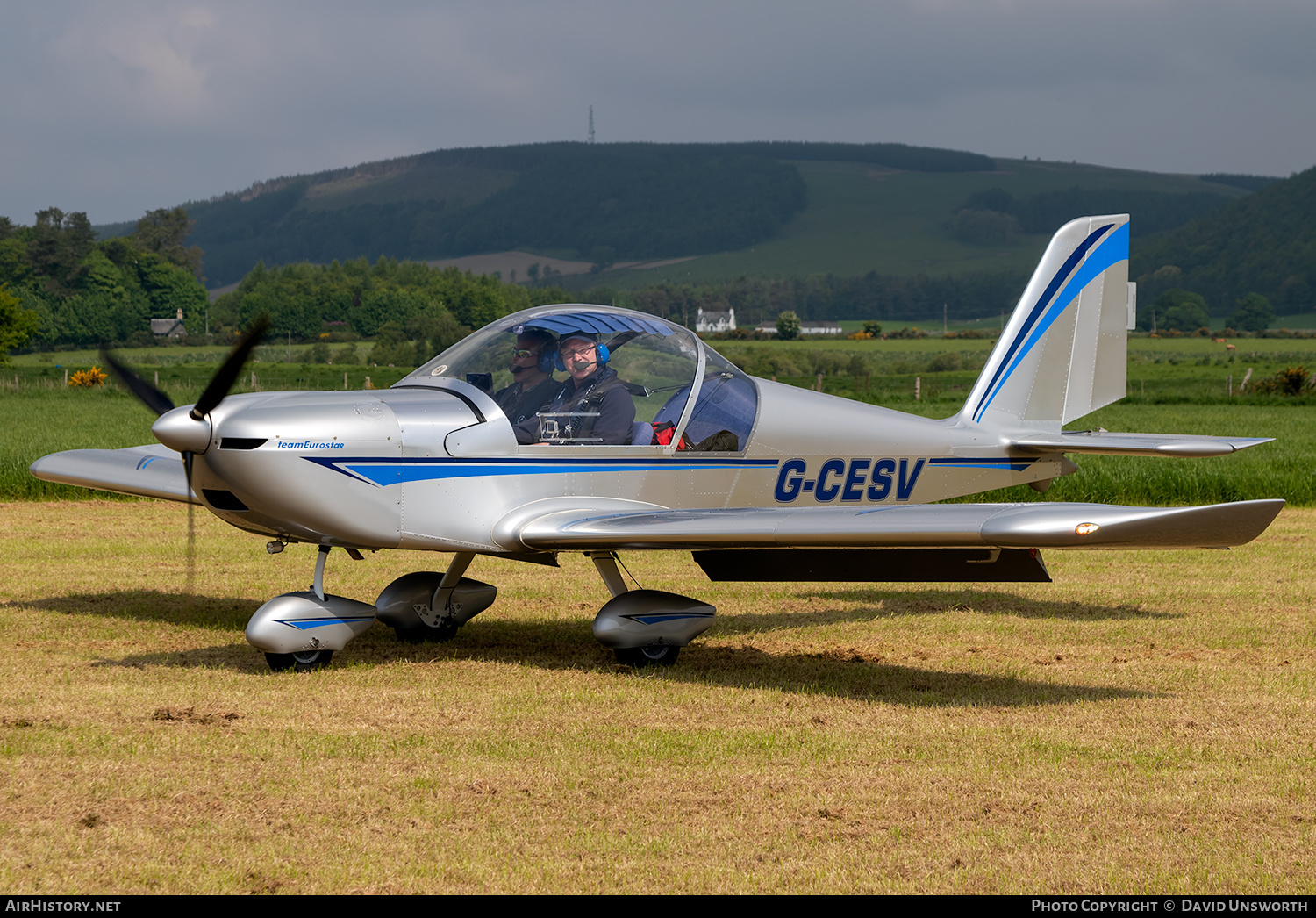 Aircraft Photo of G-CESV | Cosmik EV-97 TeamEurostar UK | AirHistory.net #272121