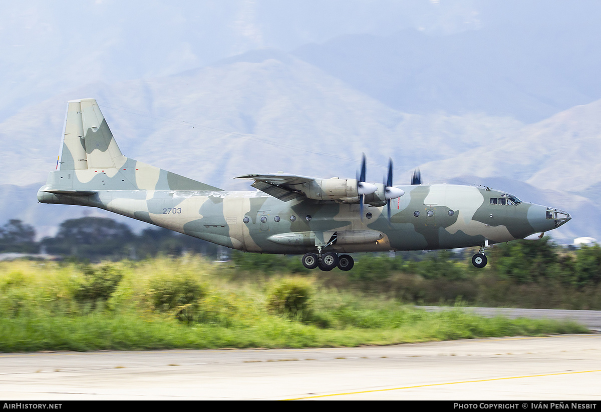 Aircraft Photo of 2703 | Shaanxi Y8F-200W Pegasus | Venezuela - Air Force | AirHistory.net #272133