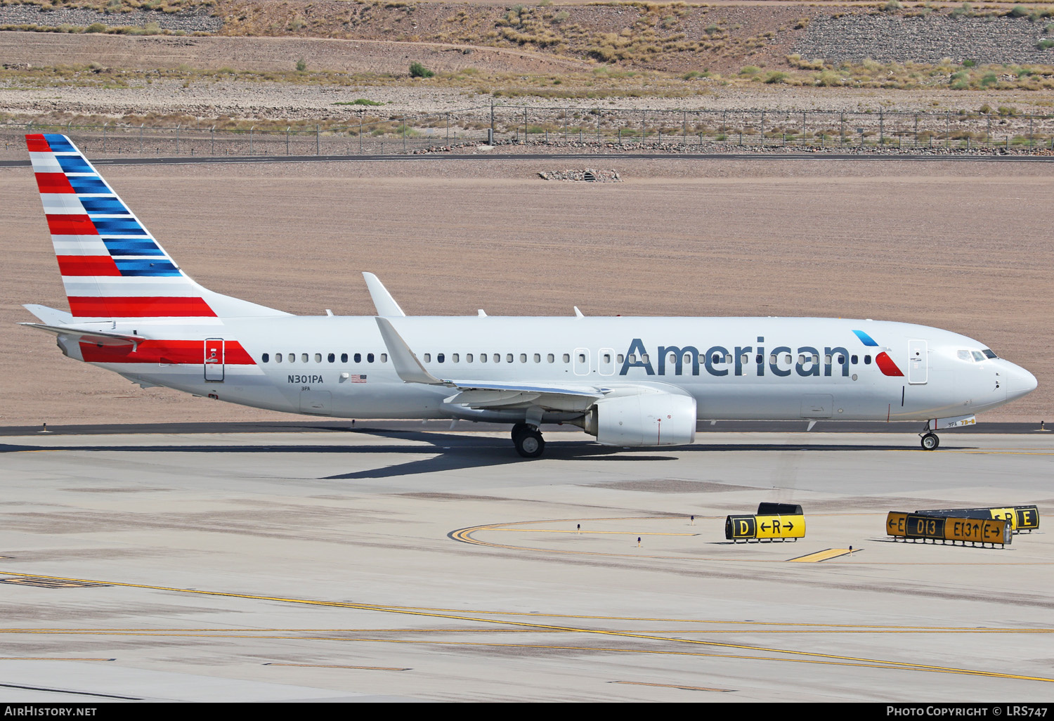 Aircraft Photo of N301PA | Boeing 737-823 | American Airlines | AirHistory.net #272135