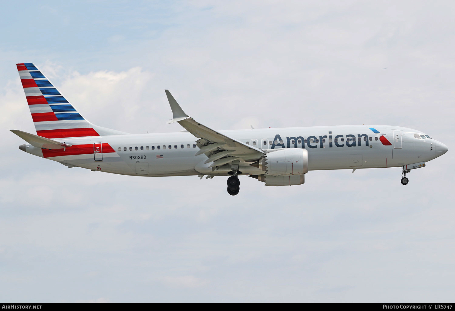 Aircraft Photo of N308RD | Boeing 737-8 Max 8 | American Airlines | AirHistory.net #272143