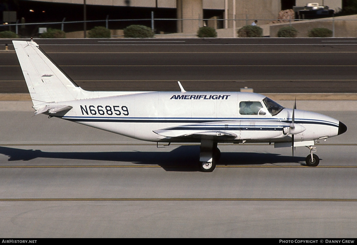 Aircraft Photo of N66859 | Piper PA-31-350 Navajo Chieftain | Ameriflight | AirHistory.net #272150