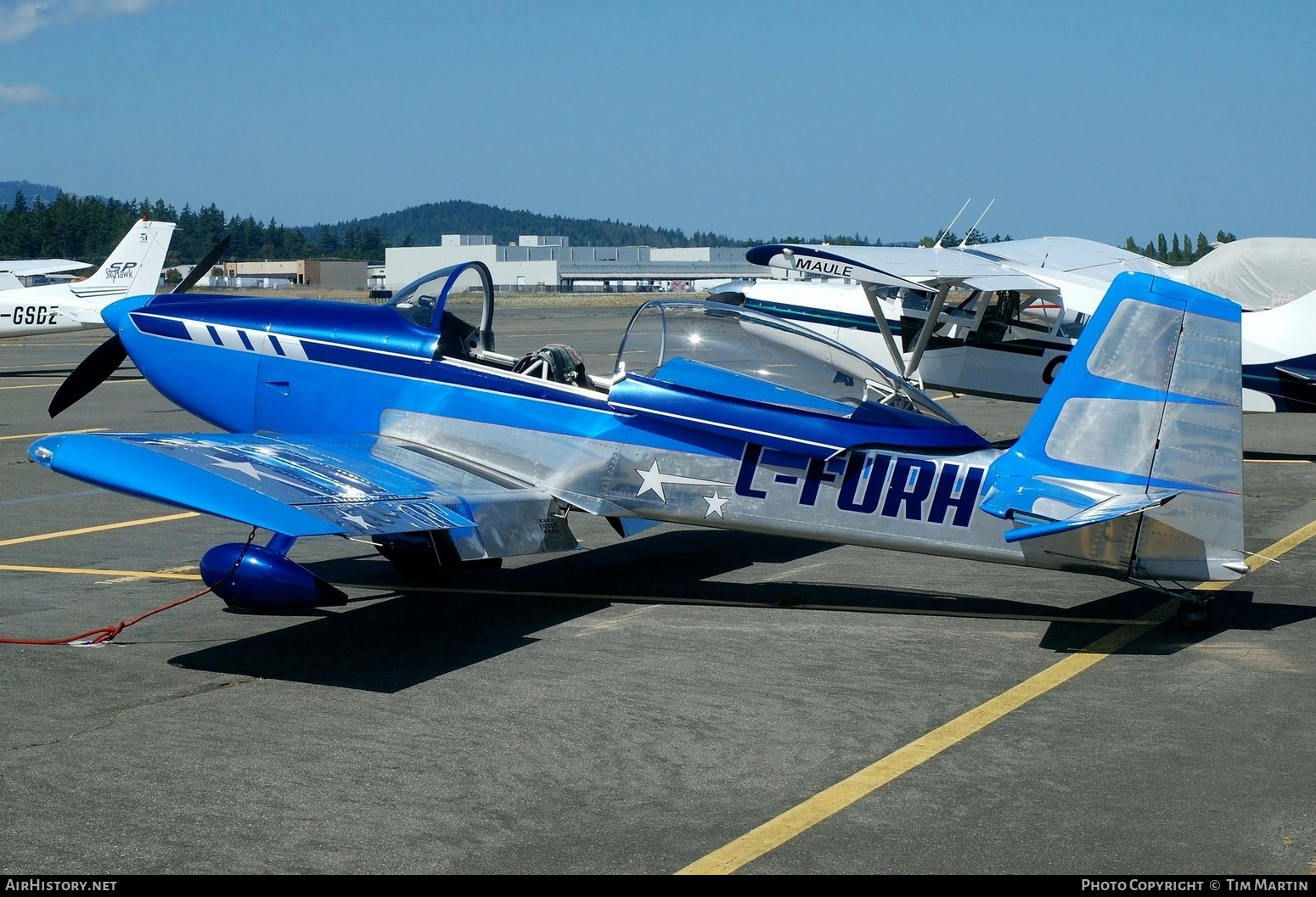 Aircraft Photo of C-FURH | Van's RV-8 | AirHistory.net #272167