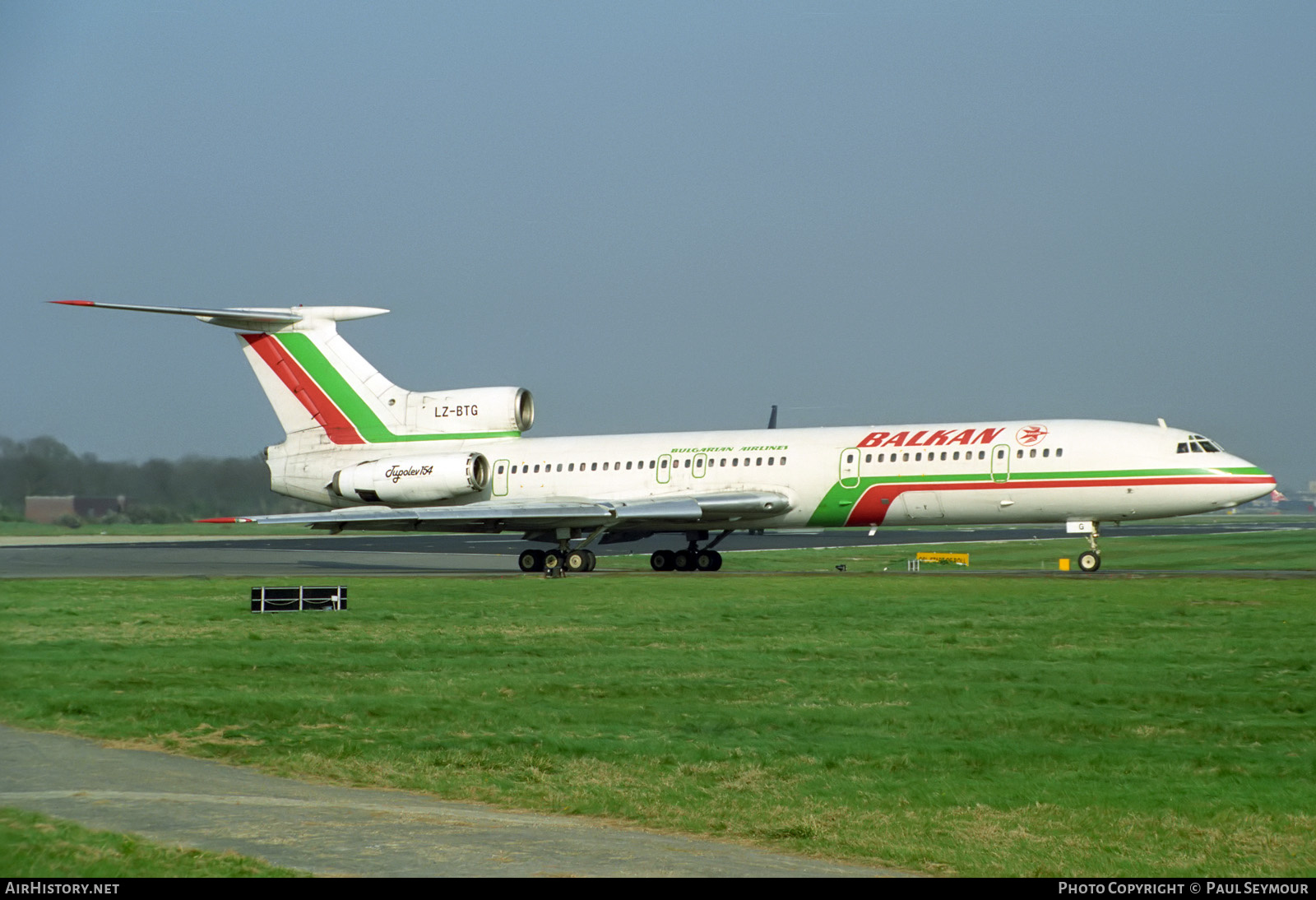 Aircraft Photo of LZ-BTG | Tupolev Tu-154B | Balkan - Bulgarian Airlines | AirHistory.net #272179