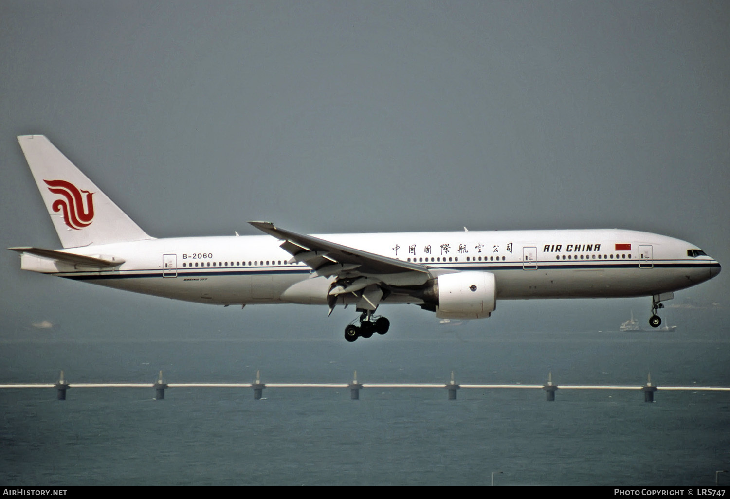 Aircraft Photo of B-2060 | Boeing 777-2J6 | Air China | AirHistory.net #272185
