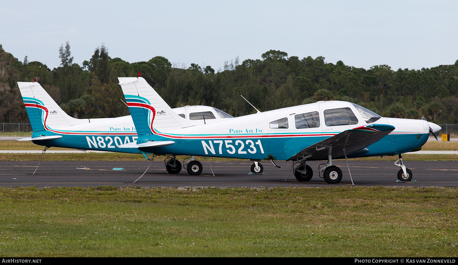 Aircraft Photo of N75231 | Piper PA-28-151 Cherokee Warrior | Paris Air | AirHistory.net #272187