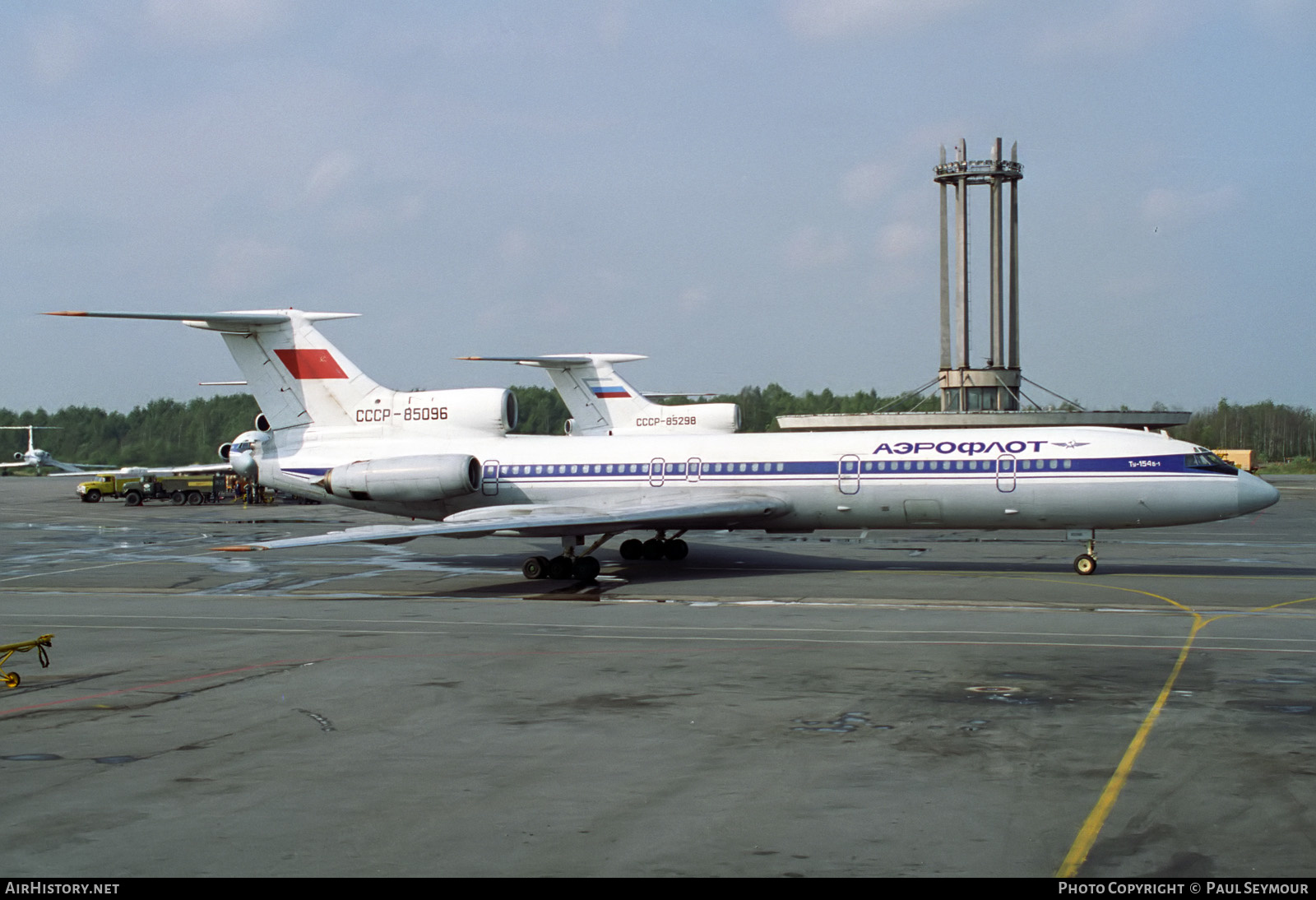 Aircraft Photo of CCCP-85096 | Tupolev Tu-154B-1 | Aeroflot | AirHistory.net #272190
