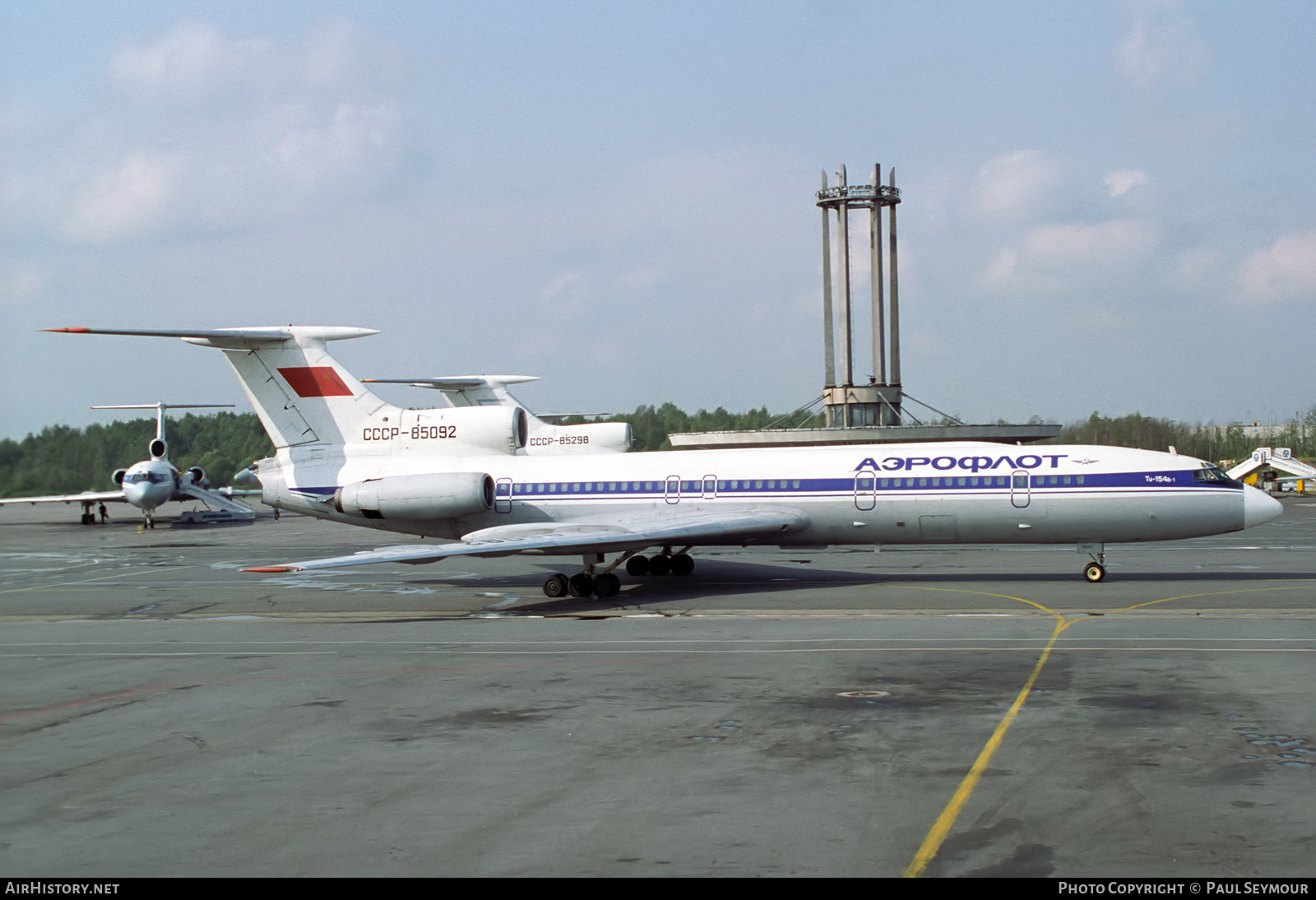 Aircraft Photo of CCCP-85092 | Tupolev Tu-154B-1 | Aeroflot | AirHistory.net #272193