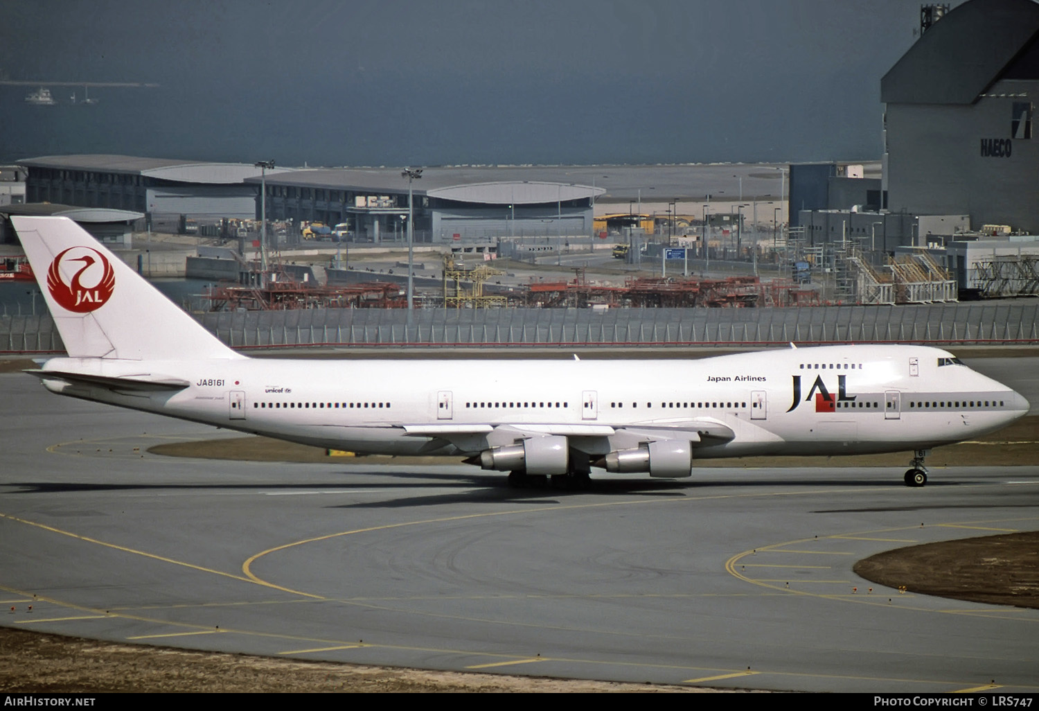 Aircraft Photo of JA8161 | Boeing 747-246B | Japan Airlines - JAL | AirHistory.net #272197