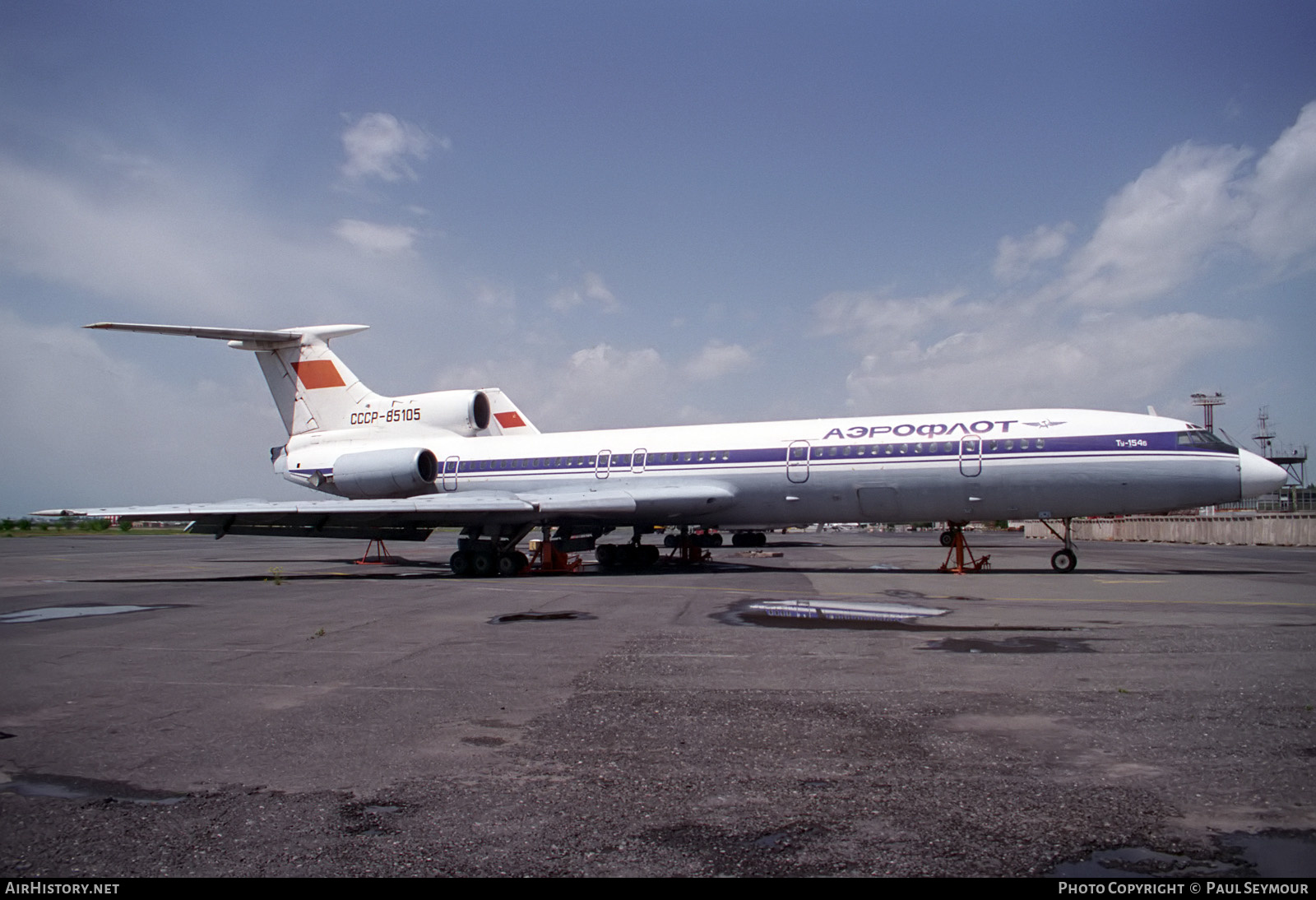 Aircraft Photo of CCCP-85105 | Tupolev Tu-154B | Aeroflot | AirHistory.net #272199