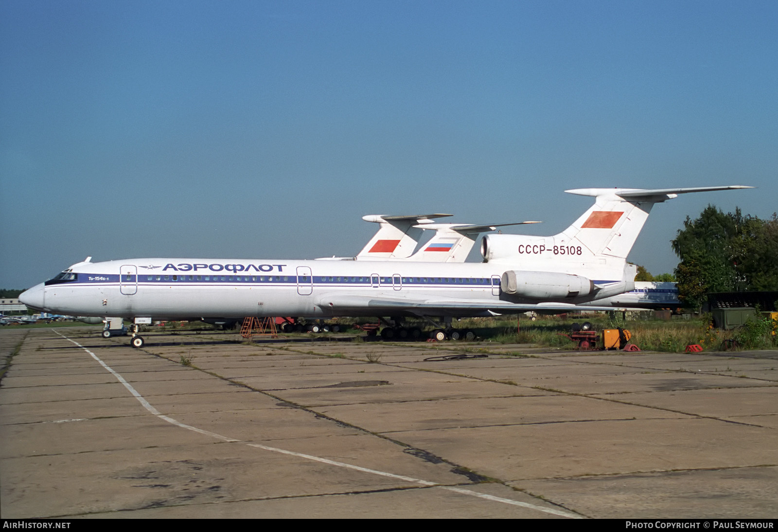 Aircraft Photo of CCCP-85108 | Tupolev Tu-154B-1 | Aeroflot | AirHistory.net #272204