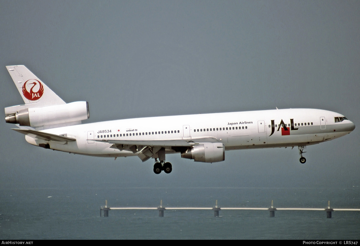 Aircraft Photo of JA8534 | McDonnell Douglas DC-10-40 | Japan Airlines - JAL | AirHistory.net #272205