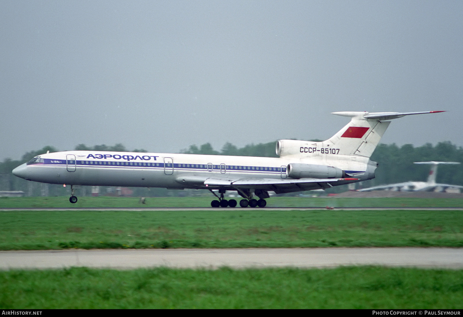 Aircraft Photo of CCCP-85107 | Tupolev Tu-154B-1 | Aeroflot | AirHistory.net #272213
