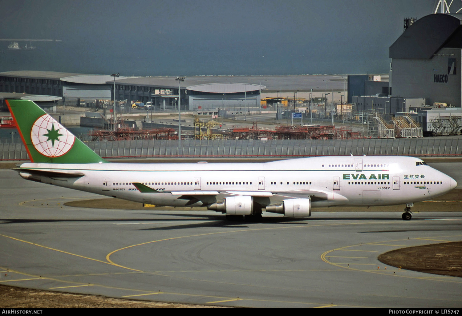 Aircraft Photo of N405EV | Boeing 747-45EM | EVA Air | AirHistory.net #272217