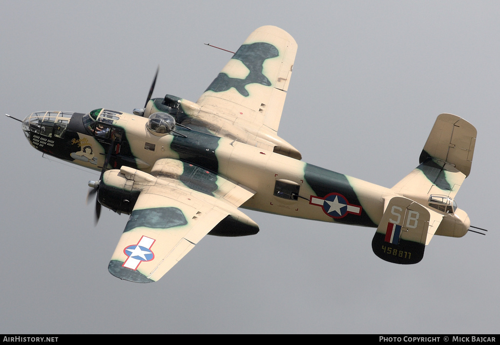 Aircraft Photo of F-AZZU / 458811 | North American B-25J Mitchell | USA - Air Force | AirHistory.net #272219